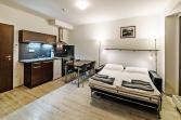 Beds and kitchenette eFi Palace deluxe