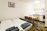 Beds and kitchenette eFi Palace exclusive