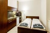 Beds and kitchenette eFi Palace standard