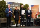 Předání certifikátu EFI NEIPA