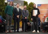 Předání certifikátu EFI Irish Sout