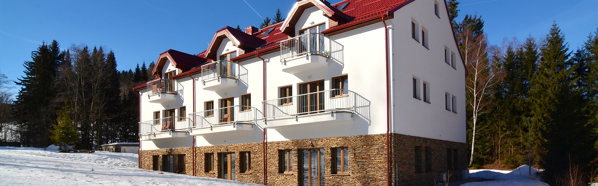 EFI ApartHotel v zimě