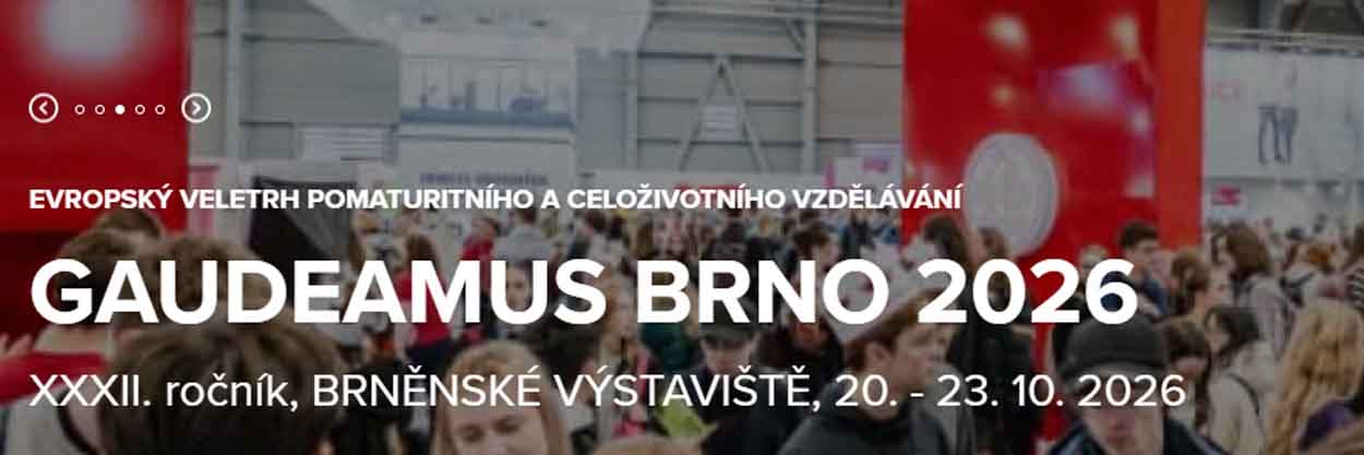 GAUDEAMUS Brno 2026 - European Education and Lifelong Learning Fair