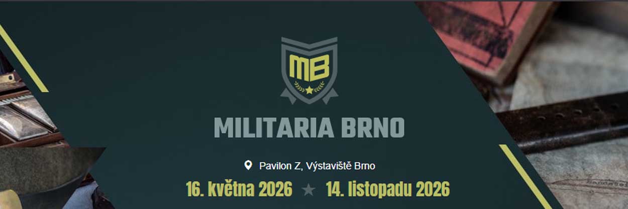 Militaria Brno 2026 - collectors fair